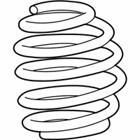 OEM Cadillac Coil Spring - 22877925