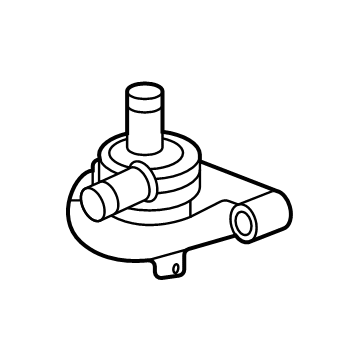 OEM Buick Enclave Auxiliary Pump - 13592755