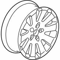 OEM Buick LaCrosse Wheel, Alloy - 9011323