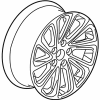 OEM Buick LaCrosse Wheel, Alloy - 9011559