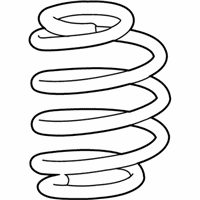 OEM Cadillac XT5 Front Coil Spring - 23107896