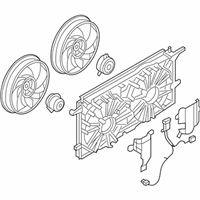 OEM Chevrolet Uplander Cooling Fan Shroud - 15211590