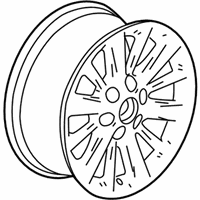 OEM Cadillac XTS Wheel, Alloy - 20989562