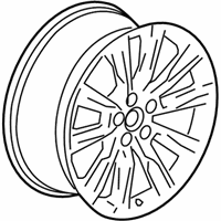 OEM Cadillac XTS Wheel, Alloy - 23491828