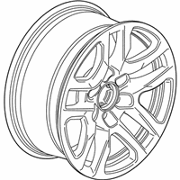 OEM Chevrolet Tahoe Wheel, Alloy - 23376217