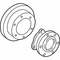 OEM GMC K2500 Suburban Front Wheel Bearing - 15991989