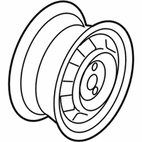 OEM GMC Sonoma Wheel Rim Assembly-15X7 Front *Gray - 9591717