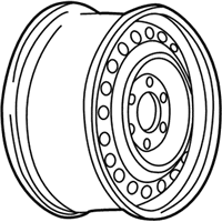 OEM Chevrolet Trailblazer Spare Wheel - 9593367