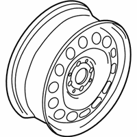 OEM Chevrolet Aveo Wheel, Steel - 96534957