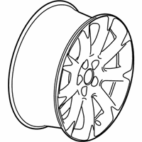 OEM Buick LaCrosse Wheel, Alloy - 22757211