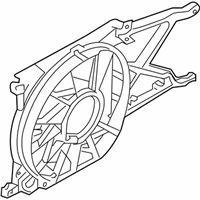 OEM Saturn Astra Shroud, Engine Coolant Fan - 13207165