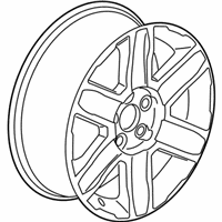 OEM GMC Wheel, Alloy - 9597542
