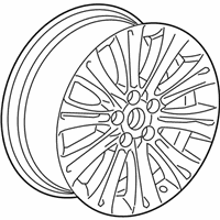 OEM Buick Verano Wheel, Alloy - 22791064