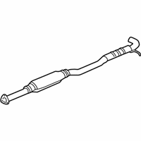 OEM Saturn Vue Exhaust Resonator ASSEMBLY (W/ Exhaust Pipe) - 22714057