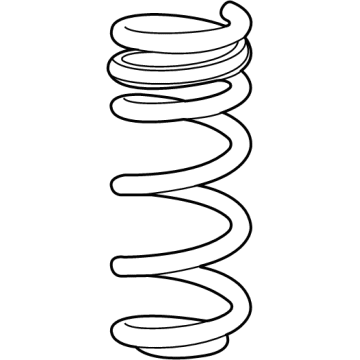 OEM Cadillac Coil Spring - 84660651