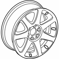 OEM Buick Enclave Wheel, Alloy - 22974278