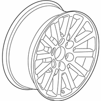 OEM Chevrolet Tahoe Wheel Rim, 18X8<Use 10B 3441B/3442B/3442D/3442F/4049B> - 19367016