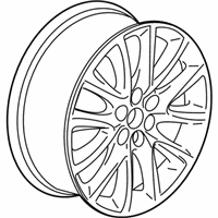OEM Buick Enclave Wheel, Alloy - 84181177