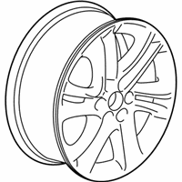 OEM Buick Enclave Wheel, Alloy - 23165674