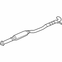 OEM Saturn Vue Exhaust Resonator ASSEMBLY (W/ Exhaust Pipe) - 15898910