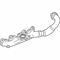 OEM Chevrolet Cruze Exhaust Manifold Assembly - 55490673