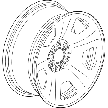 OEM Chevrolet Suburban Spare Wheel - 23376235