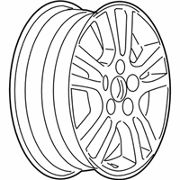 OEM Pontiac G6 Wheel, Alloy - 9594788