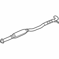 OEM Saturn Vue Exhaust Resonator ASSEMBLY (W/ Exhaust Pipe) - 15907346