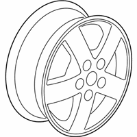 OEM Saturn Vue Value Alloy Wheel Rim 16X6.5 5 Lugs Quality Replacement - 9595255