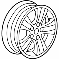 OEM Saturn Wheel, Alloy - 96851720