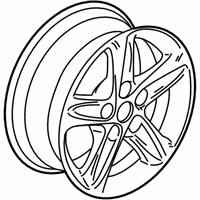 OEM Chevrolet Malibu Wheel, Alloy - 84711517