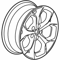 OEM Chevrolet Malibu Wheel, Alloy - 84434570