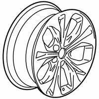 OEM Chevrolet Malibu Wheel, Alloy - 22969724
