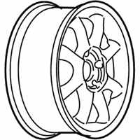 OEM Buick Rendezvous Wheel Rim Kit, Aluminum *Chrome - 12490109