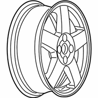 OEM Pontiac G5 Wheel, Alloy - 9596346