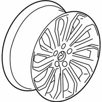 OEM Buick LaCrosse Wheel, Alloy - 22976141