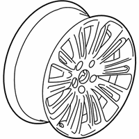 OEM Buick LaCrosse Wheel, Alloy - 22976143