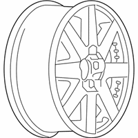OEM Buick Rainier Wheel Rim, 17X7 - 9594938