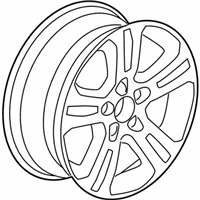 OEM Chevrolet Captiva Sport Wheel, Alloy - 22978103