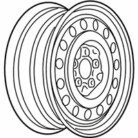 OEM Chevrolet Equinox Wheel, Steel - 20989817