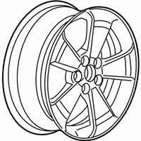 OEM Chevrolet Cruze Wheel, Alloy - 95224534