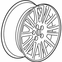 OEM Chevrolet Cruze Wheel, Alloy - 20982450