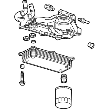 OEM Chevrolet Cooler Assembly - 12703040