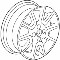 OEM Chevrolet Spark Wheel, Alloy - 95137597