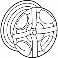OEM Saturn Wheel, Alloy - 9595841