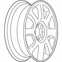 OEM Buick LaCrosse Wheel, Alloy - 9594713