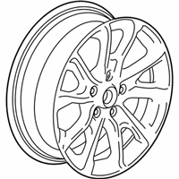 OEM Chevrolet Equinox Wheel, Alloy - 84348836