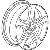 OEM Chevrolet Equinox Wheel, Alloy - 84441825