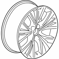 OEM Chevrolet Wheel, Alloy - 12451950