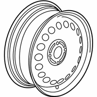 OEM Chevrolet Spark Wheel, Steel - 95192359